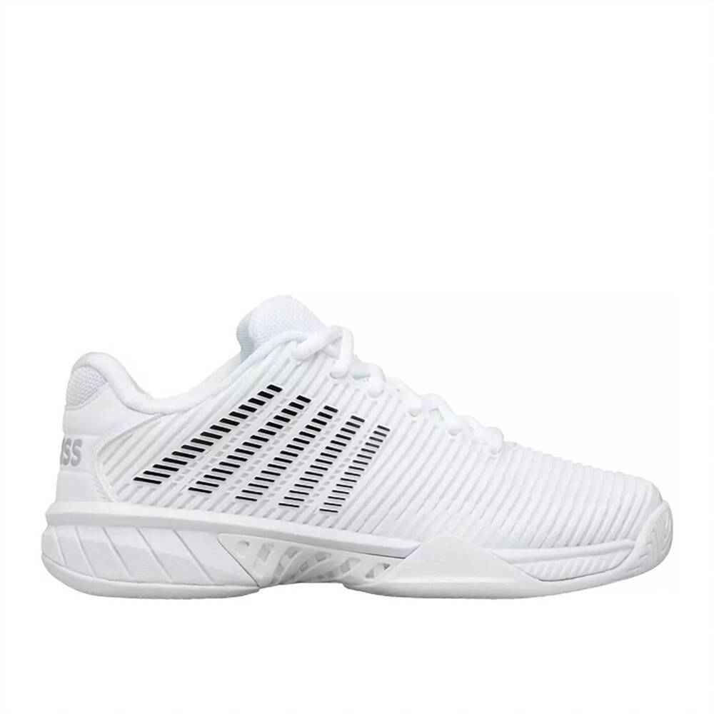 NEW K-SWISS women's hypercourt express 2 shoes in white/black